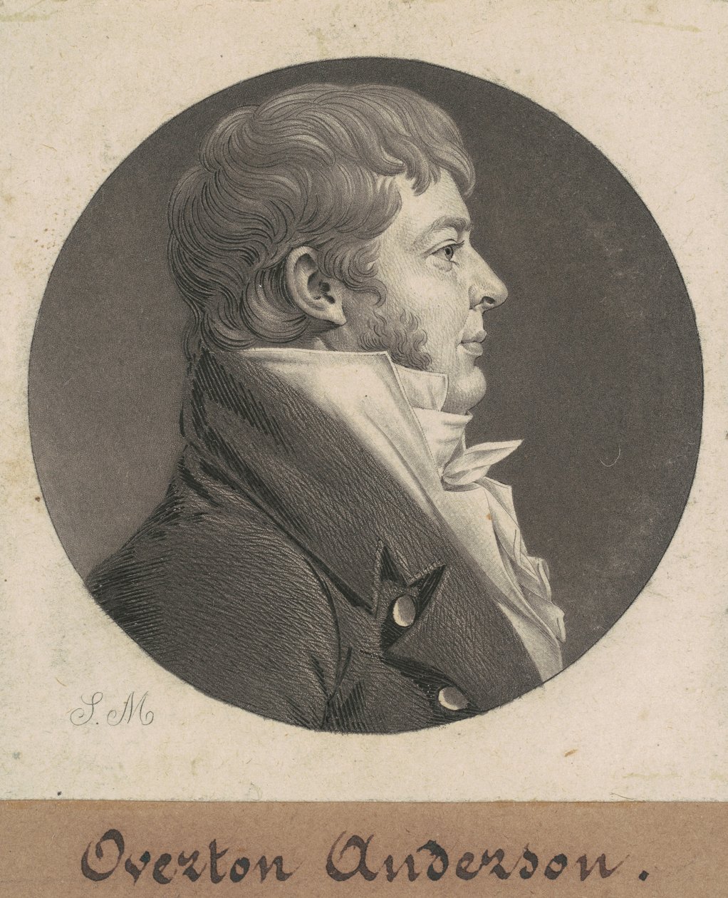 Overton Anderson de Charles B. J. Févret de Saint Mémin