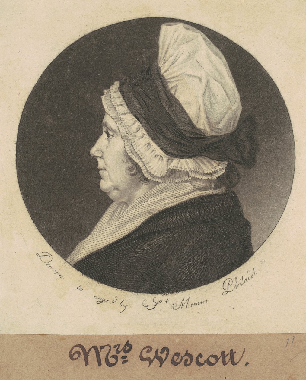 História de paciência Wescott de Charles B. J. Févret de Saint Mémin