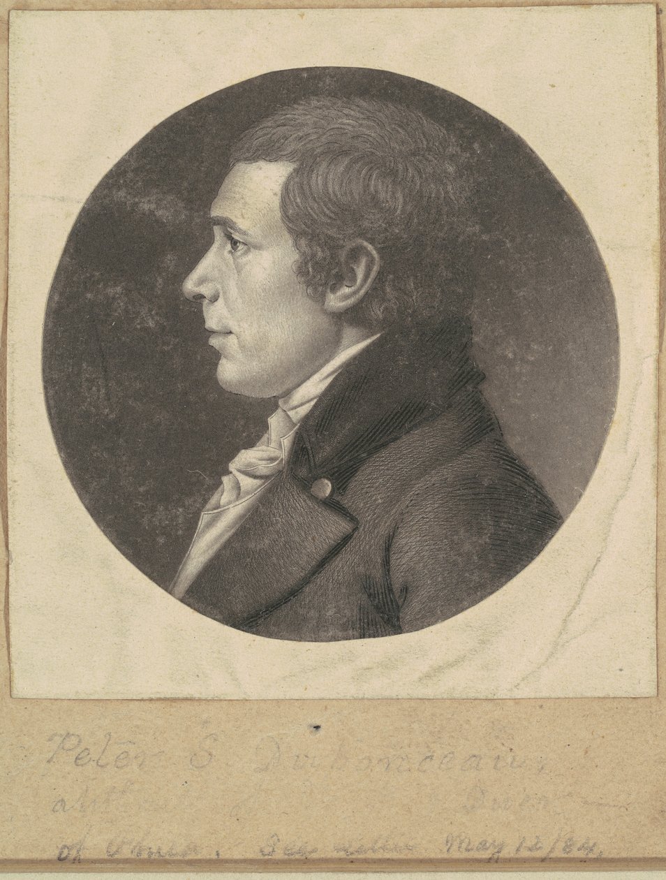 Peter Stephen Du Ponceau de Charles B. J. Févret de Saint Mémin