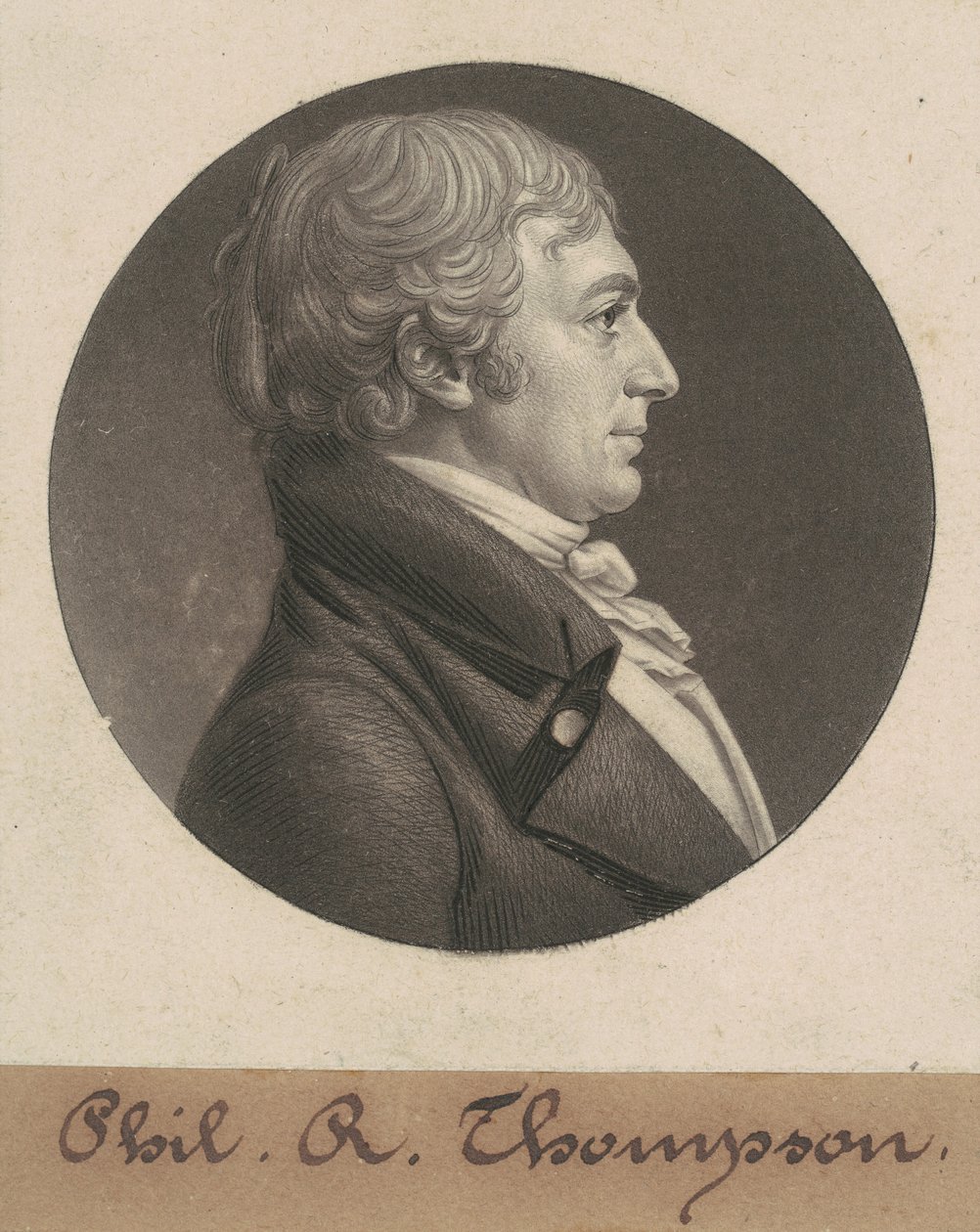 Philip Rootes Thompson de Charles B. J. Févret de Saint Mémin