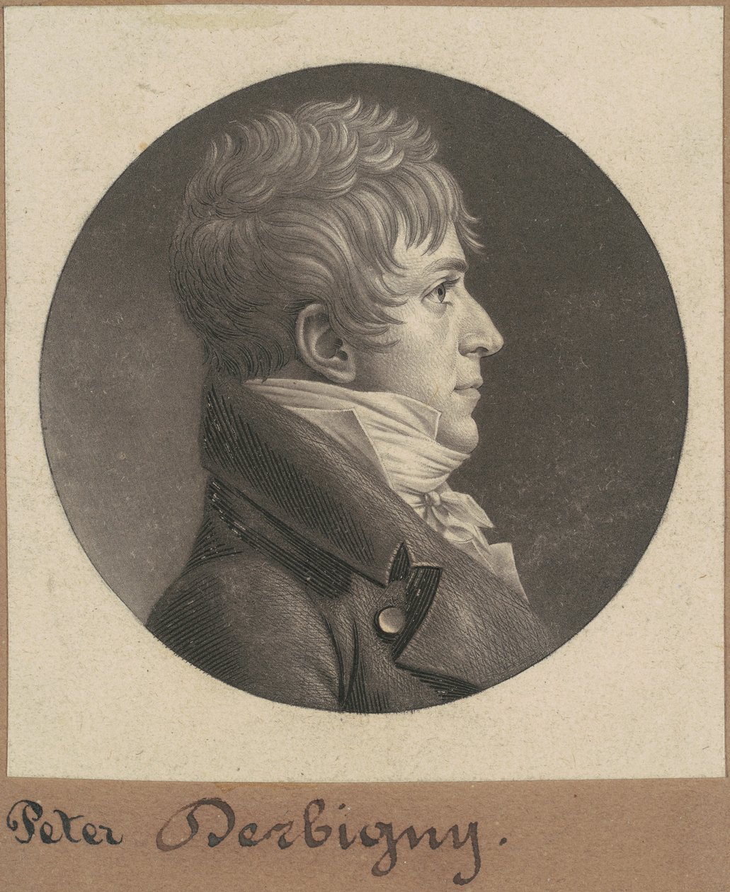 Pierre Auguste Charles Bourguignon Derbigny de Charles B. J. Févret de Saint Mémin