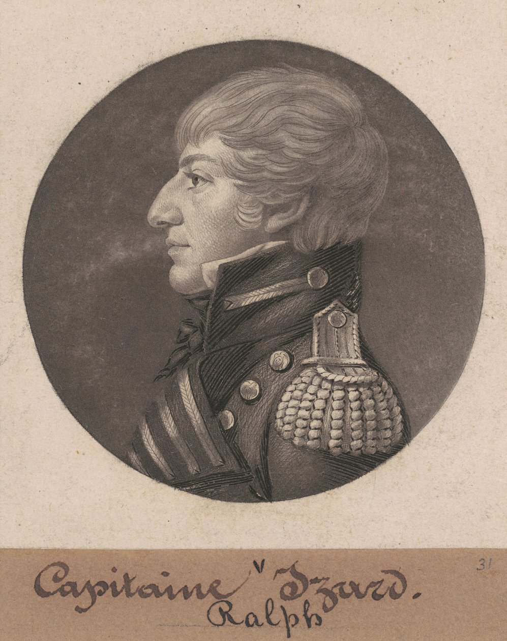 Ralph Izard II de Charles B. J. Févret de Saint Mémin