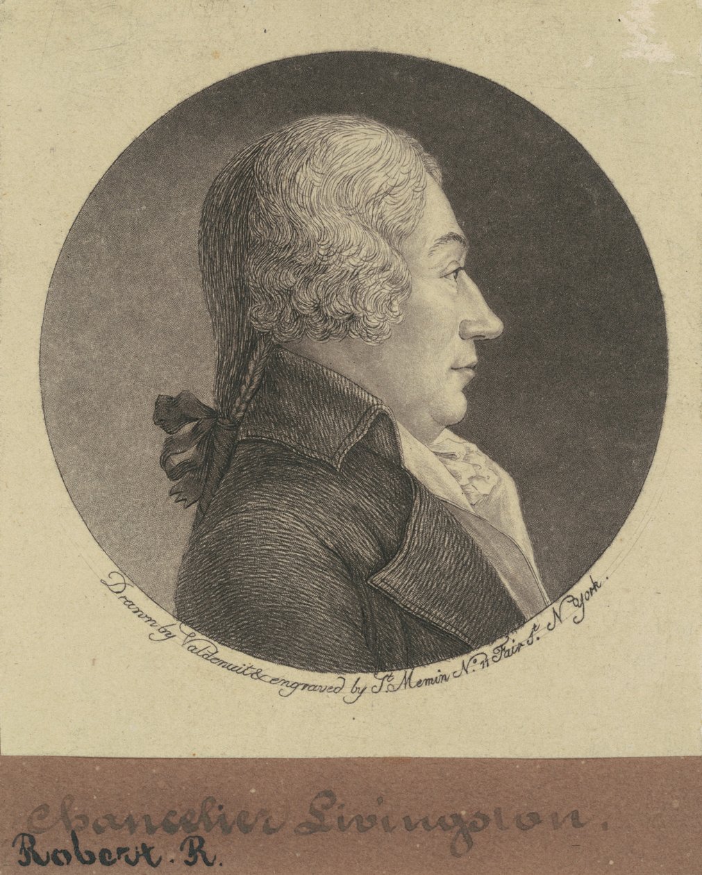 Robert R. Livingston de Charles B. J. Févret de Saint Mémin