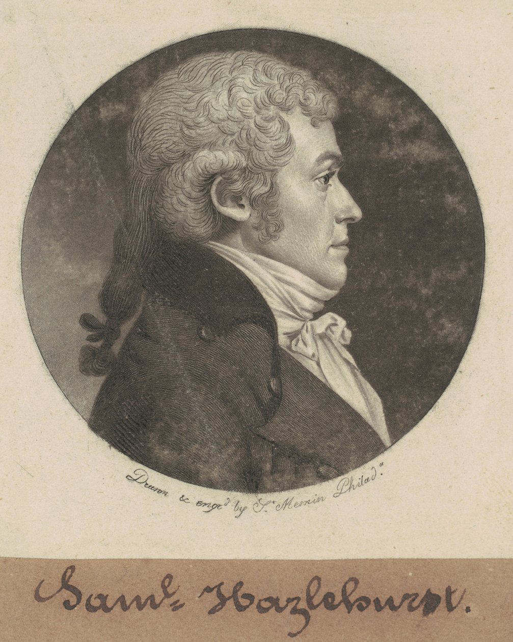 Samuel Hazlehurst de Charles B. J. Févret de Saint Mémin