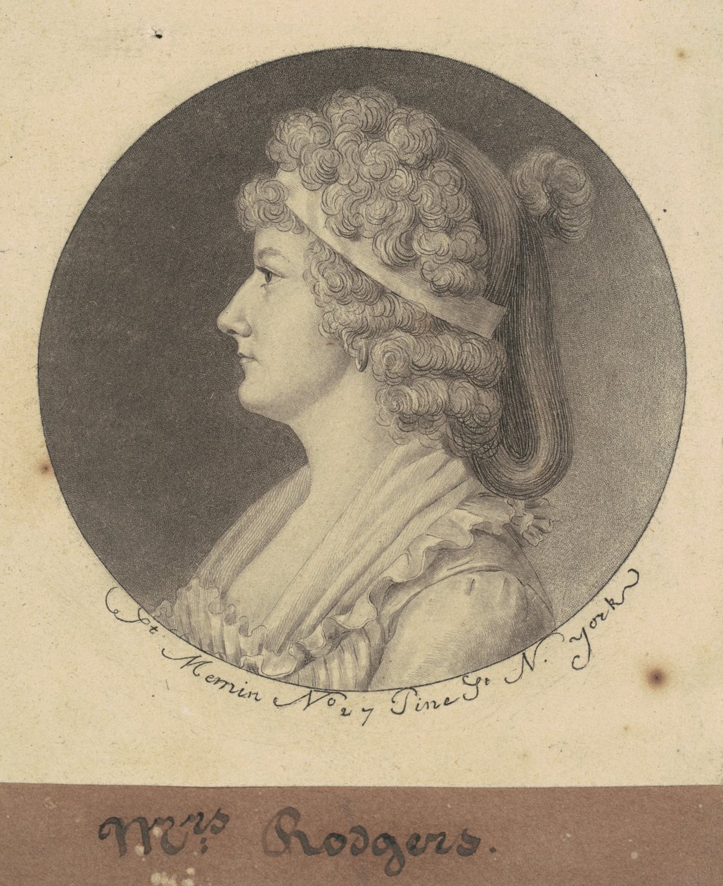 Sarah Elizabeth Rogers de Charles B. J. Févret de Saint Mémin