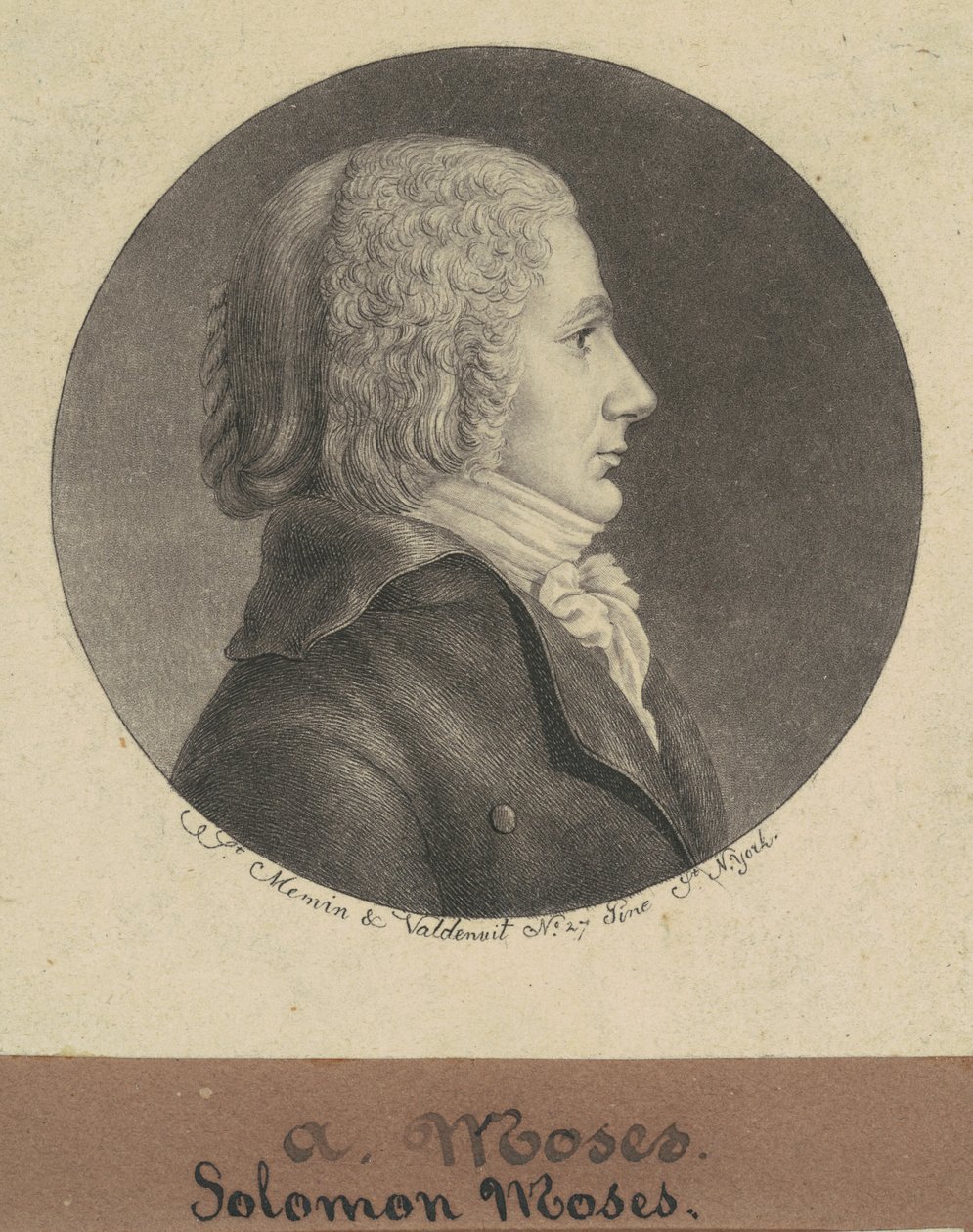Salomão Moisés de Charles B. J. Févret de Saint Mémin