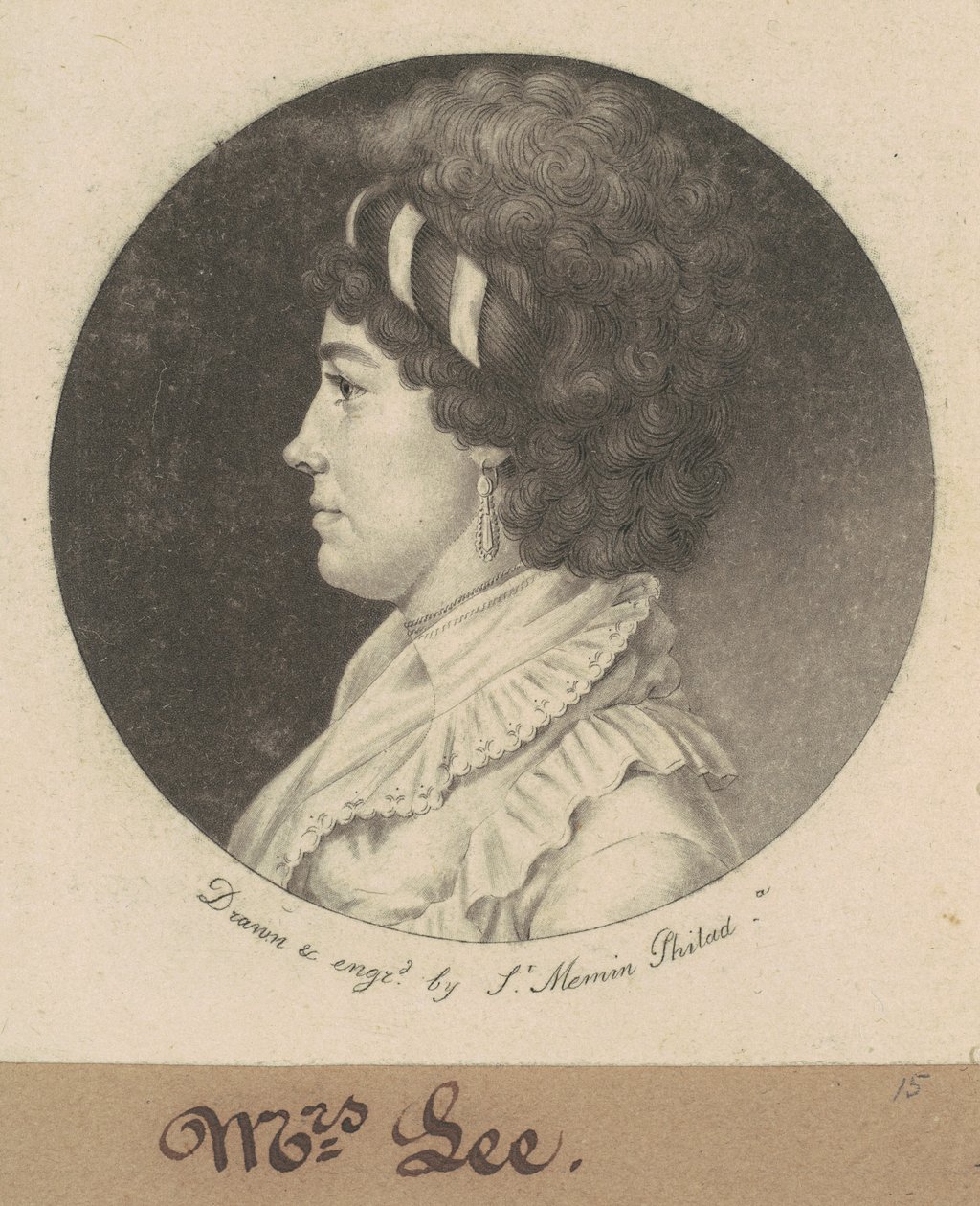 Temperance Hedge Lee de Charles B. J. Févret de Saint Mémin