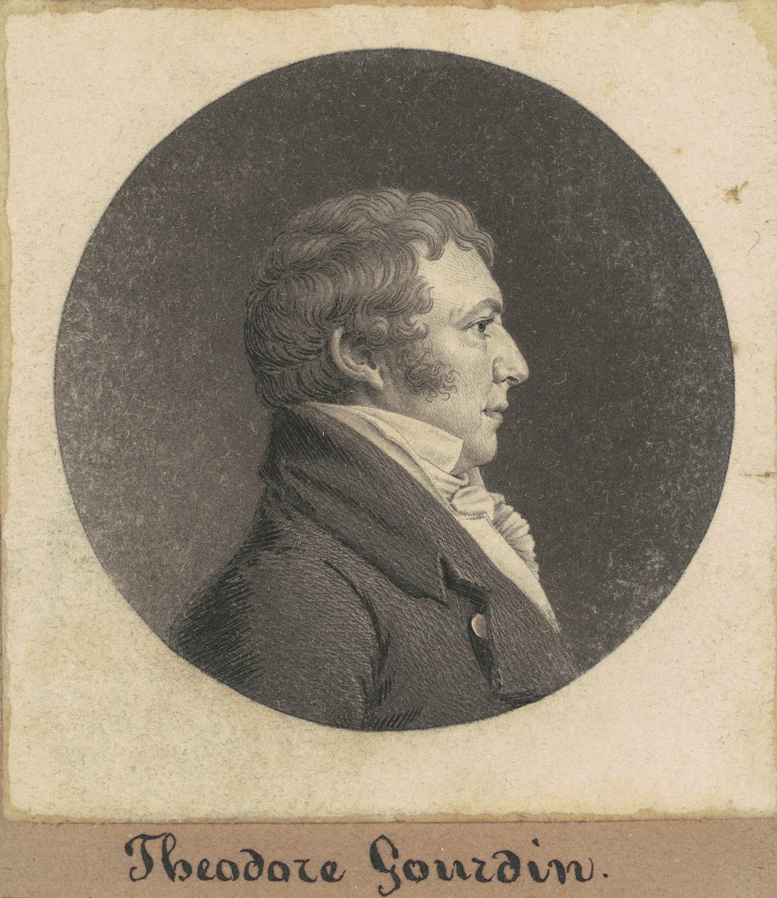 Theodore Gourdin de Charles B. J. Févret de Saint Mémin