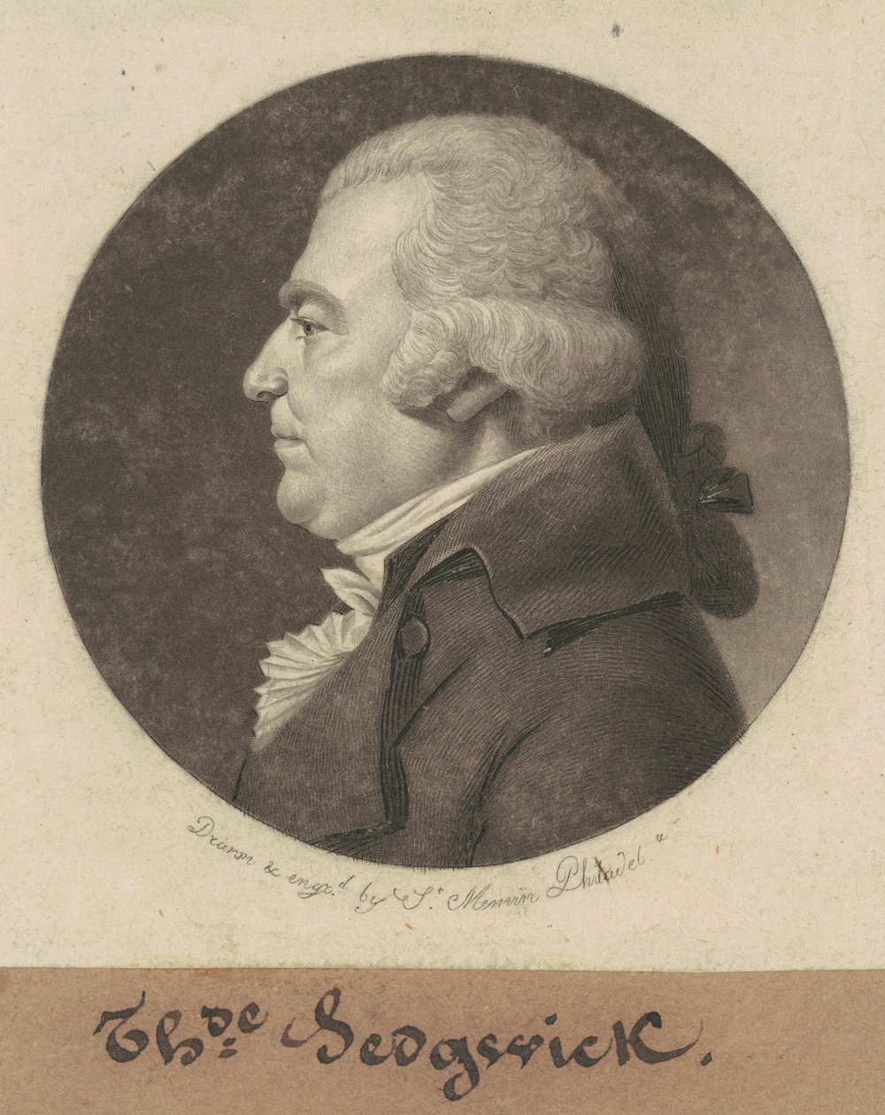 Theodore Sedgwick de Charles B. J. Févret de Saint Mémin