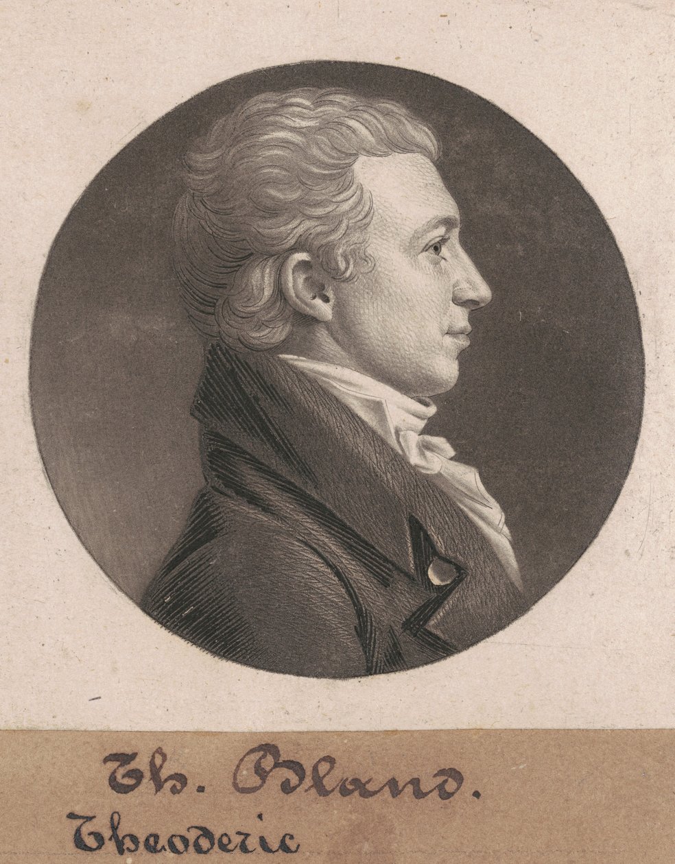 Theodorick Bland de Charles B. J. Févret de Saint Mémin