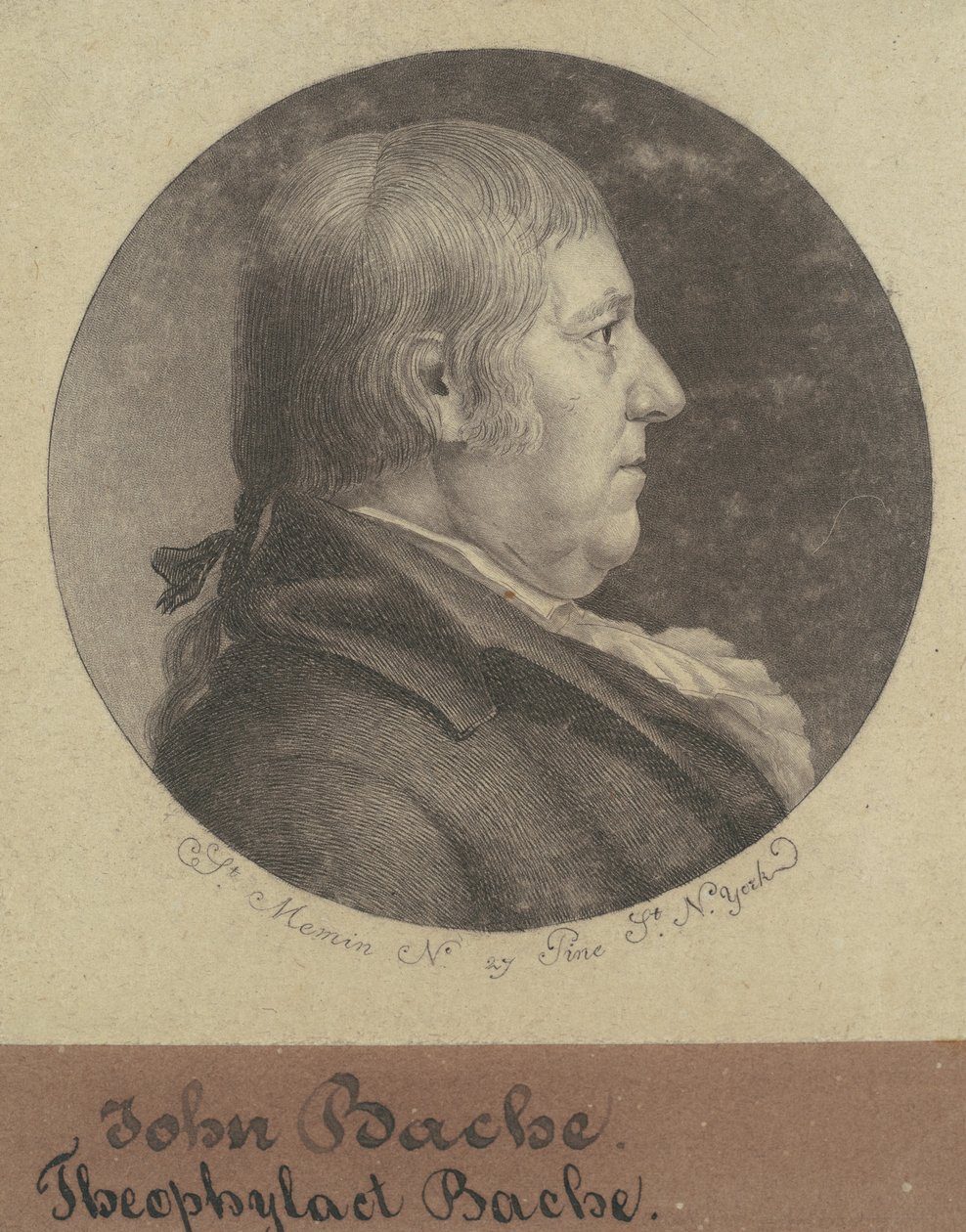 Teofilato Bache de Charles B. J. Févret de Saint Mémin