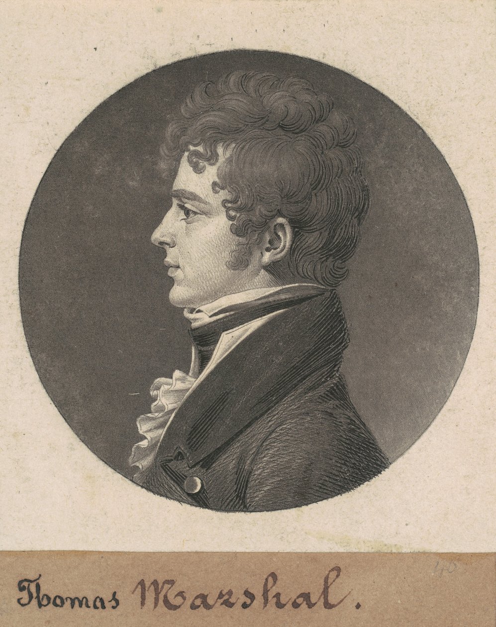 Thomas Marshall de Charles B. J. Févret de Saint Mémin