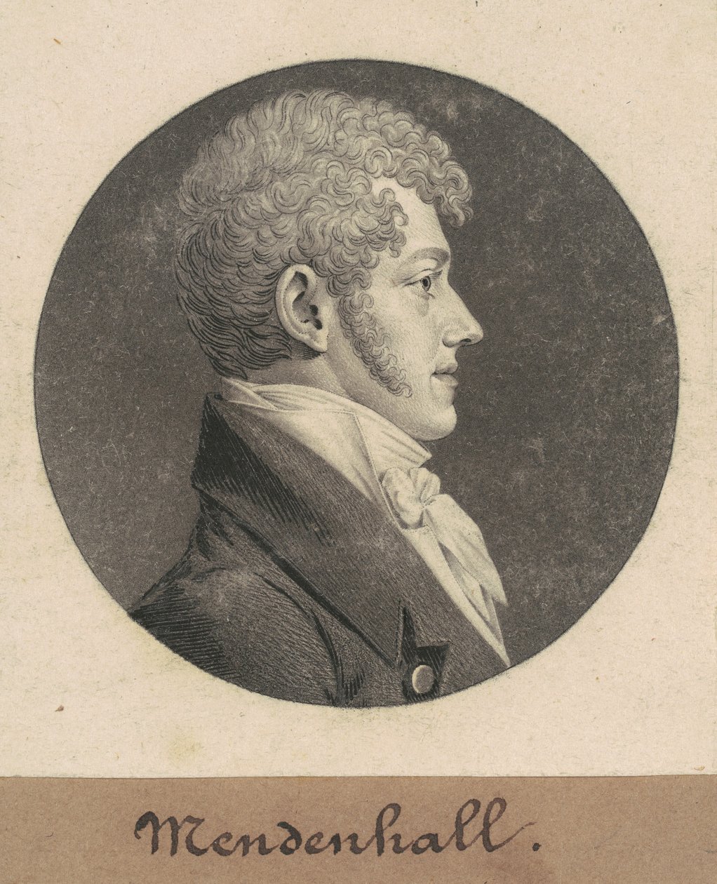 Thomas Mendenhall, Jr. de Charles B. J. Févret de Saint Mémin