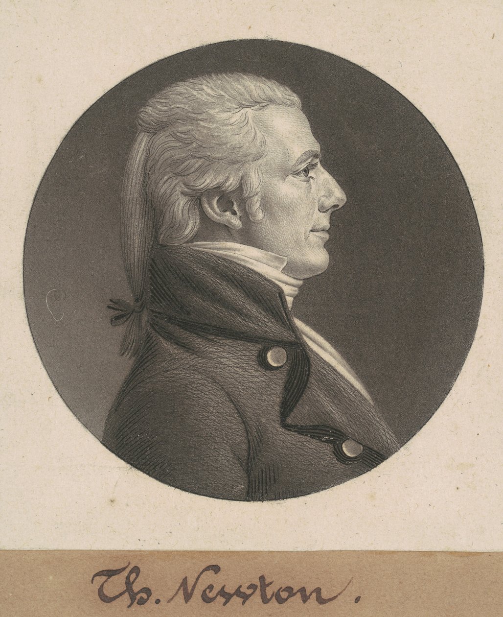 Thomas Newton, Jr. de Charles B. J. Févret de Saint Mémin