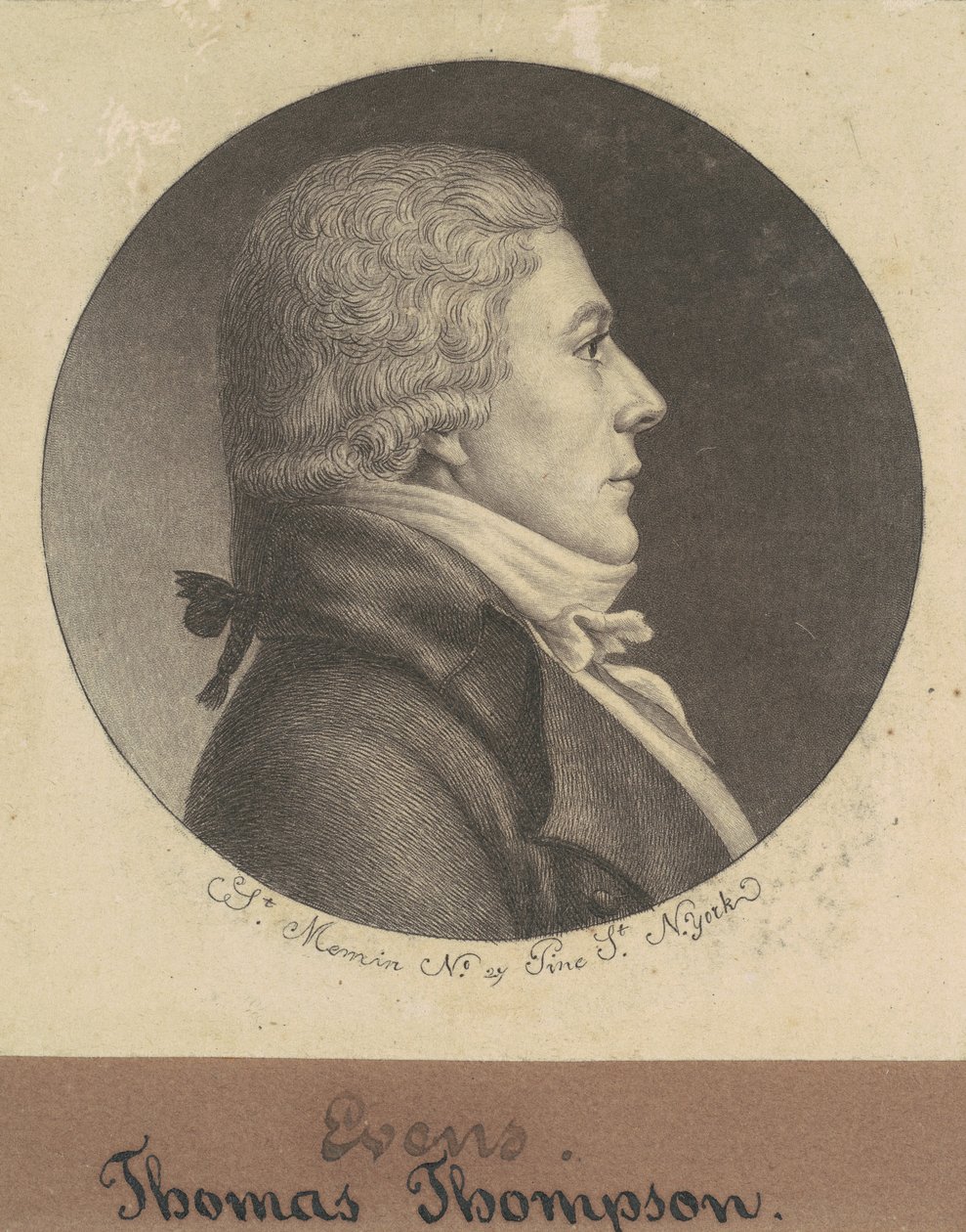 Thomas Thompson de Charles B. J. Févret de Saint Mémin