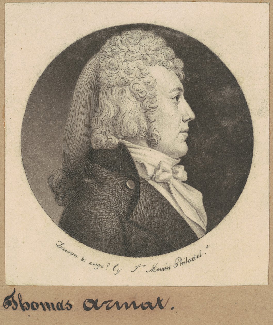 Armadura Thomas Wright de Charles B. J. Févret de Saint Mémin