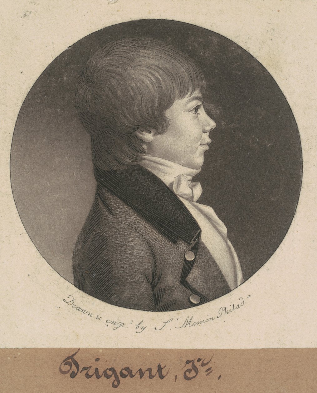 Trigan, Jr. de Charles B. J. Févret de Saint Mémin