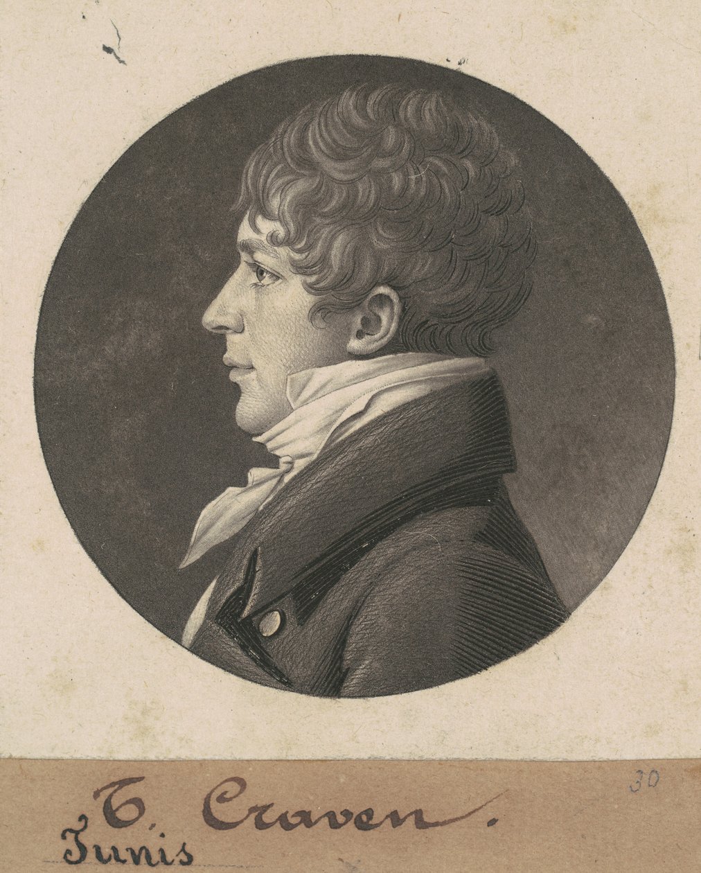 Tunis Craven de Charles B. J. Févret de Saint Mémin