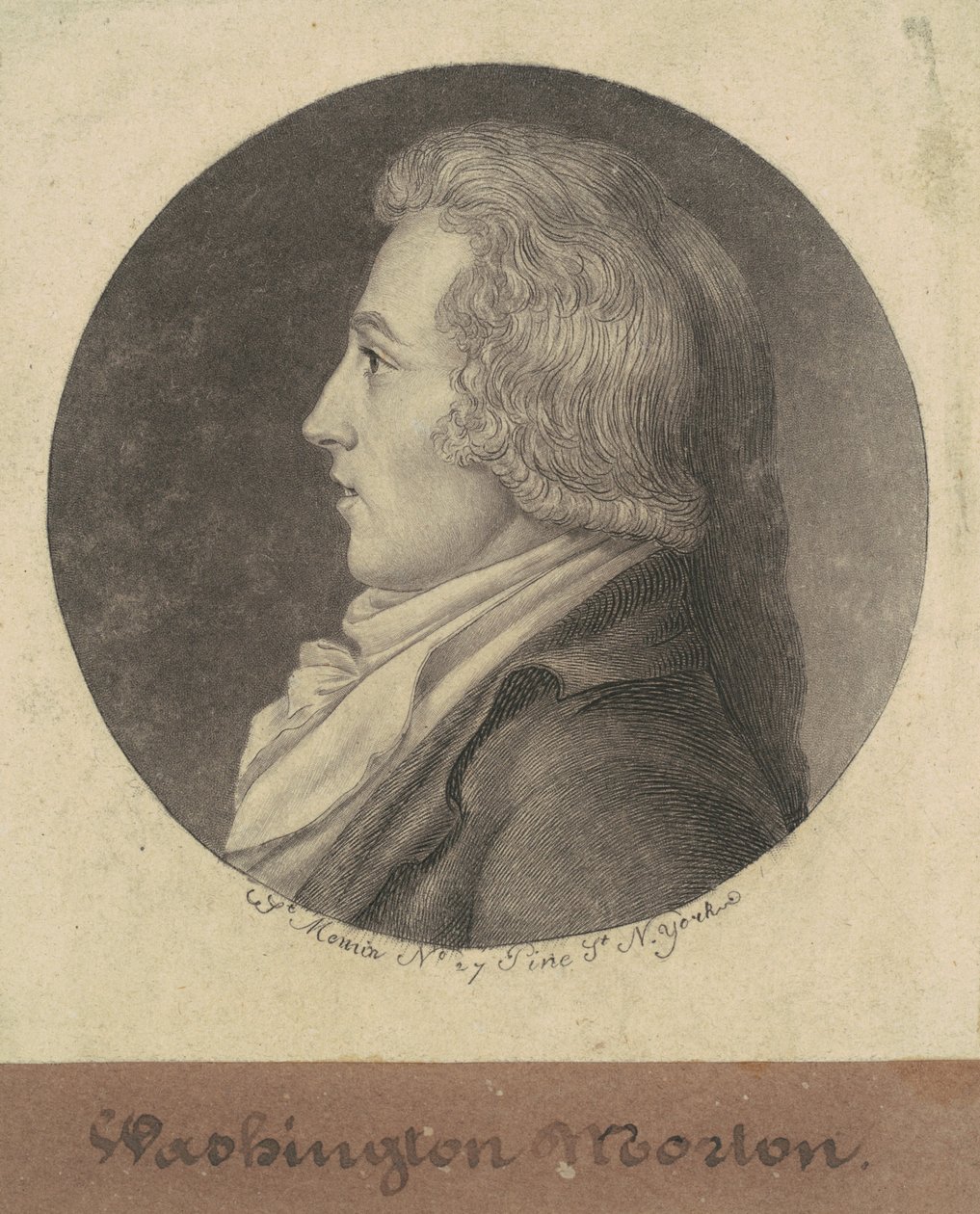 Washington Morton de Charles B. J. Févret de Saint Mémin