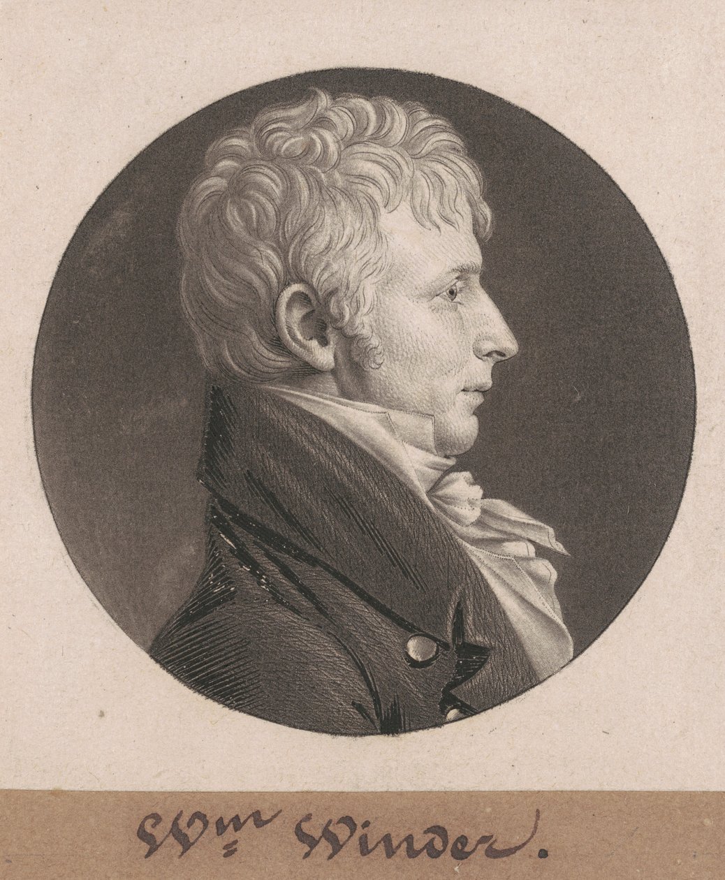 William Henry Winder de Charles B. J. Févret de Saint Mémin