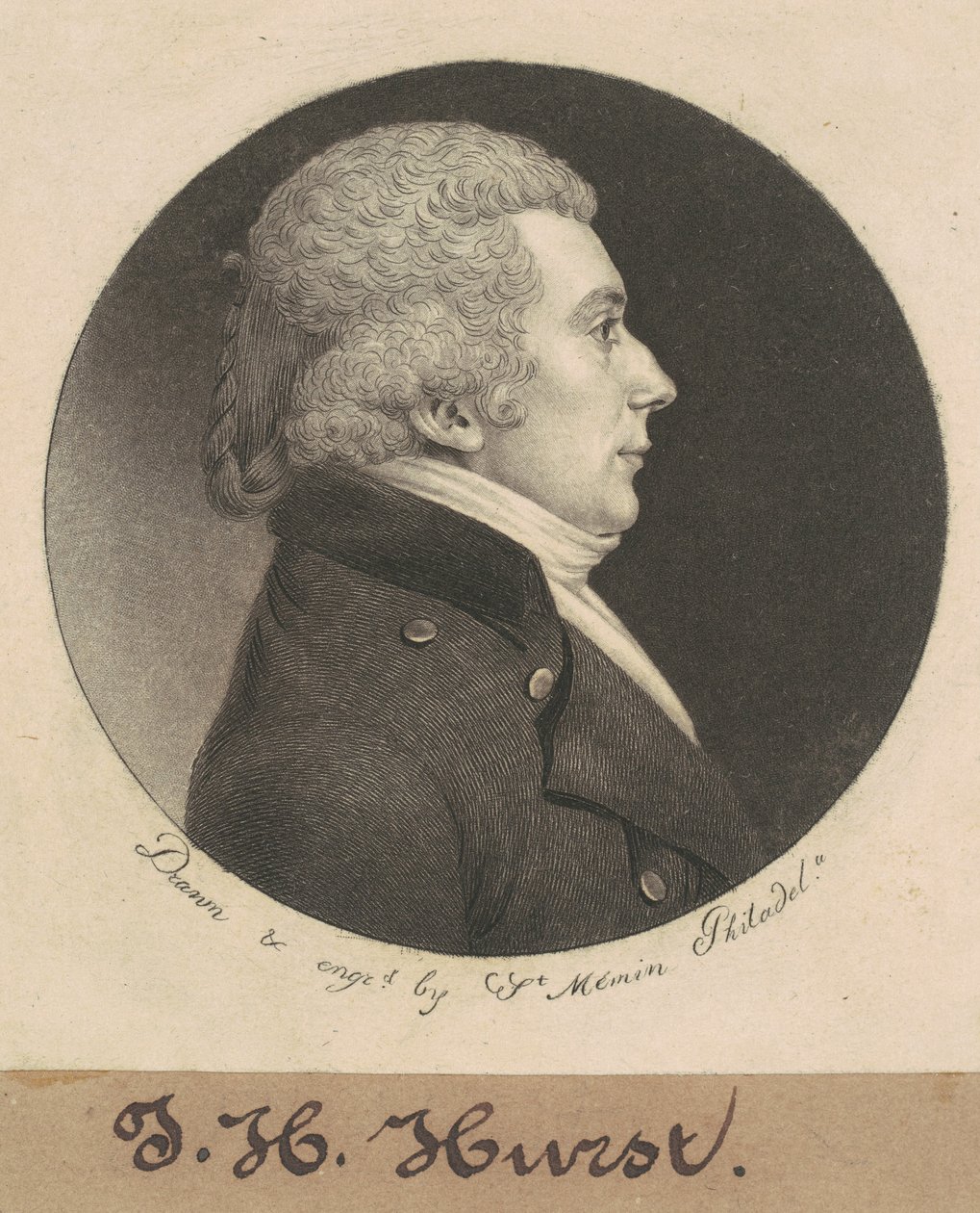 William Hurst de Charles B. J. Févret de Saint Mémin