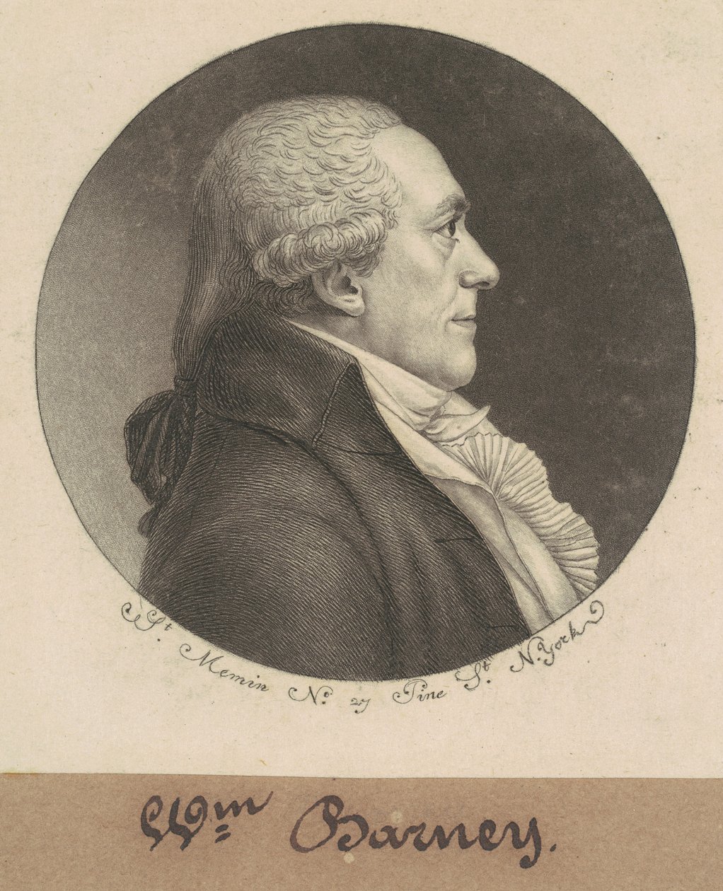 William Stevenson Barney de Charles B. J. Févret de Saint Mémin