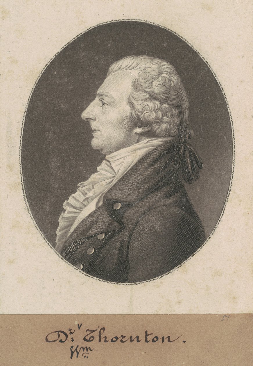 William Thornton de Charles B. J. Févret de Saint Mémin