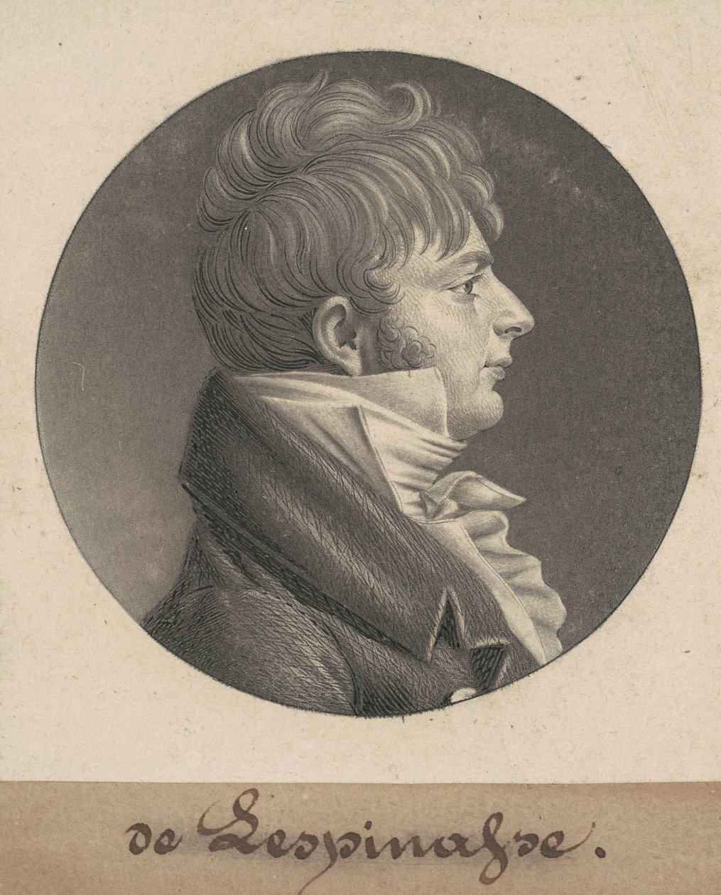 de Lespinasse de Charles B. J. Févret de Saint Mémin