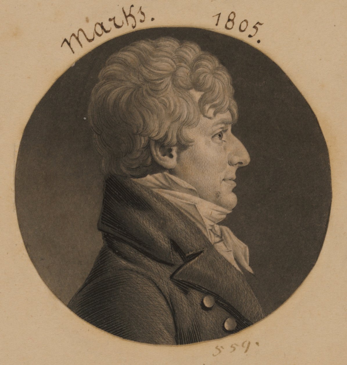 Hyman Marks de Charles Balthazar Julien Févret de Saint-Mémin