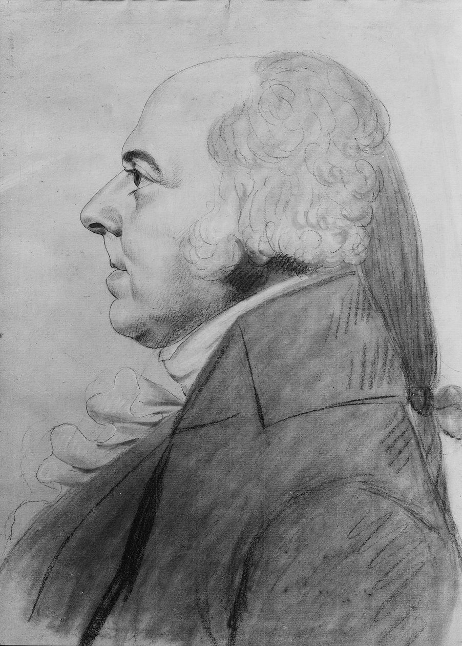 John Adams de Charles Balthazar Julien Févret de Saint-Mémin