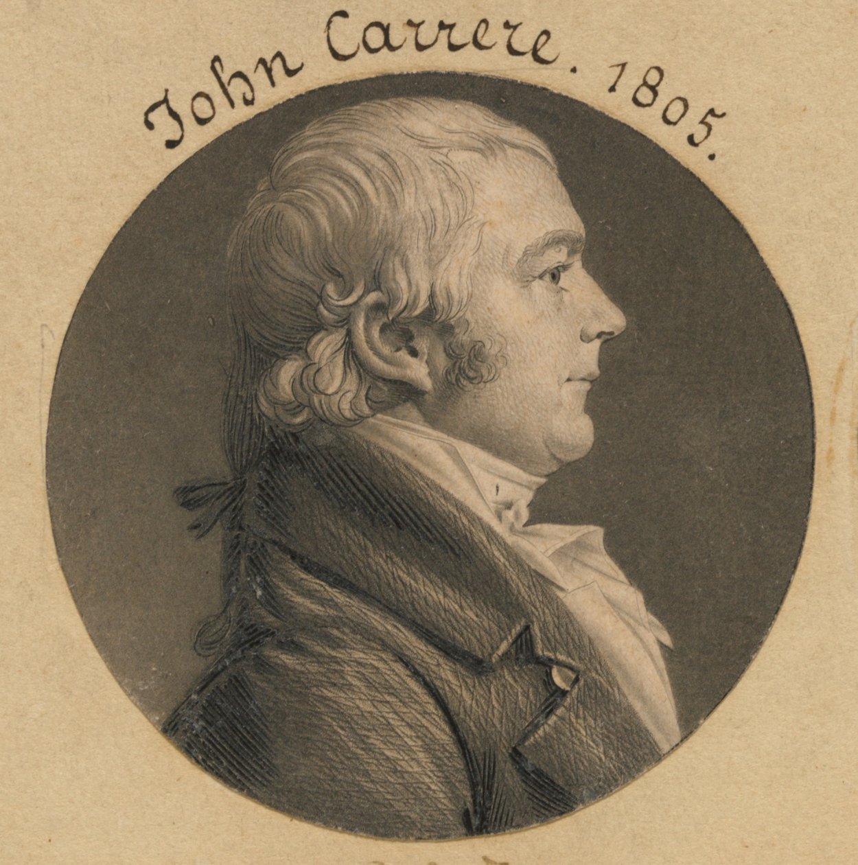 John Carrere de Charles Balthazar Julien Févret de Saint-Mémin