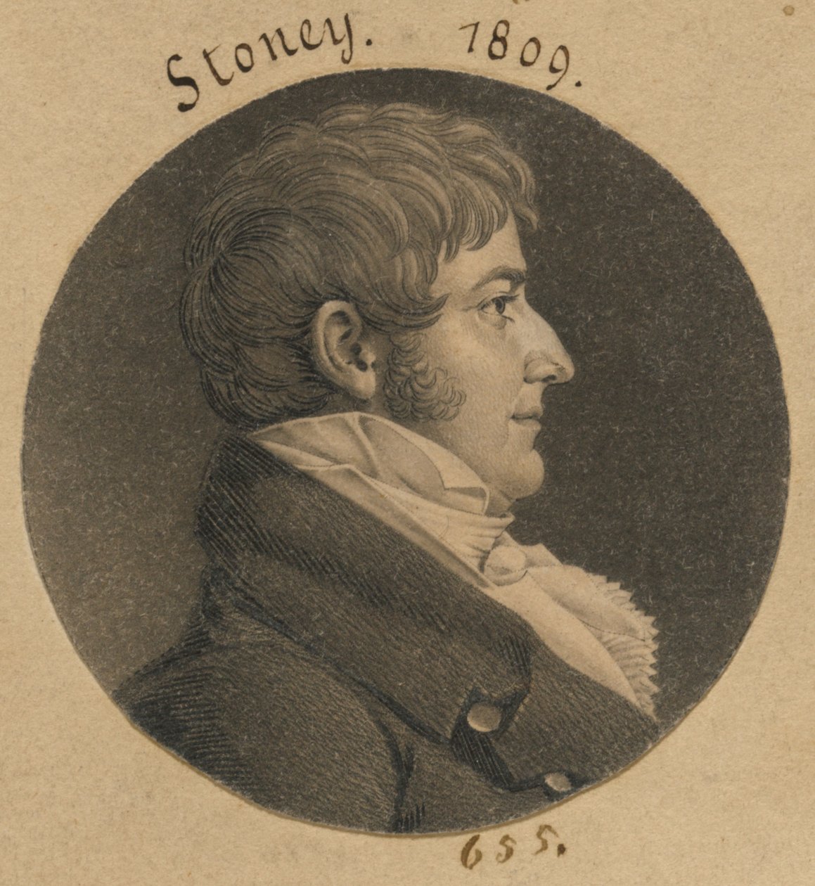 John Stoney de Charles Balthazar Julien Févret de Saint-Mémin