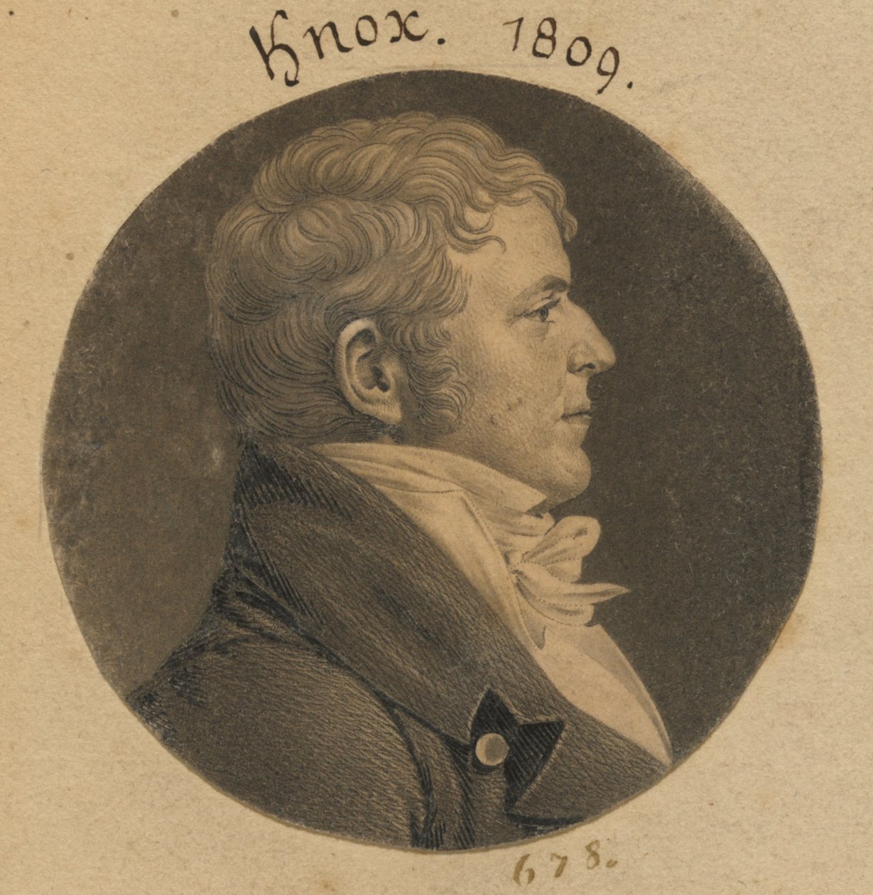 Knox de Charles Balthazar Julien Févret de Saint-Mémin