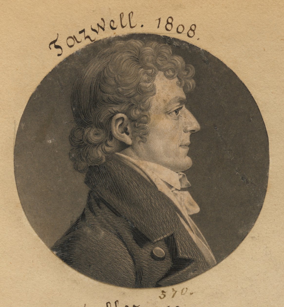 Littleton Waller Tazewell de Charles Balthazar Julien Févret de Saint-Mémin