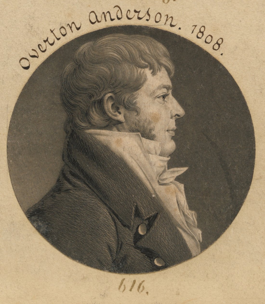 Overton Anderson de Charles Balthazar Julien Févret de Saint-Mémin