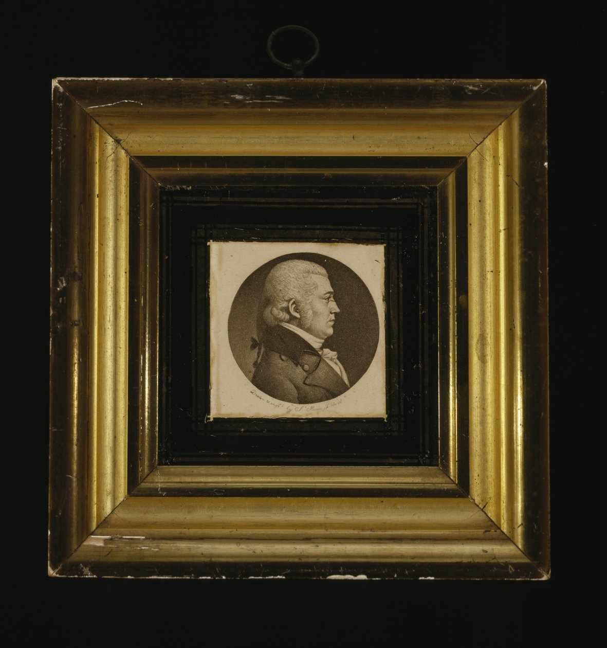 Retrato de James Ashton Bayard de Charles Balthazar Julien Févret de Saint Mémin