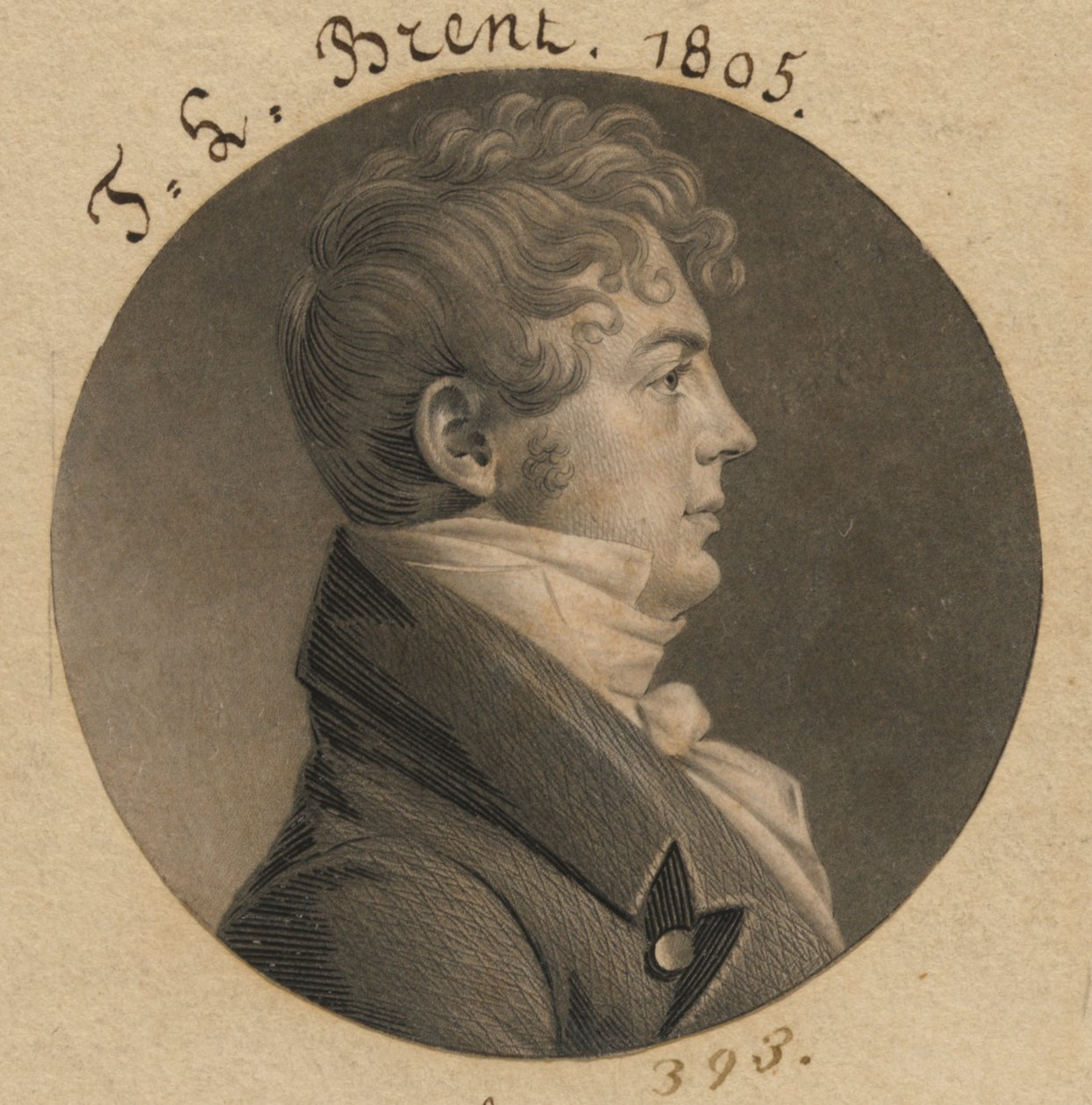 Thomas Ludwell Lee Brent de Charles Balthazar Julien Févret de Saint-Mémin