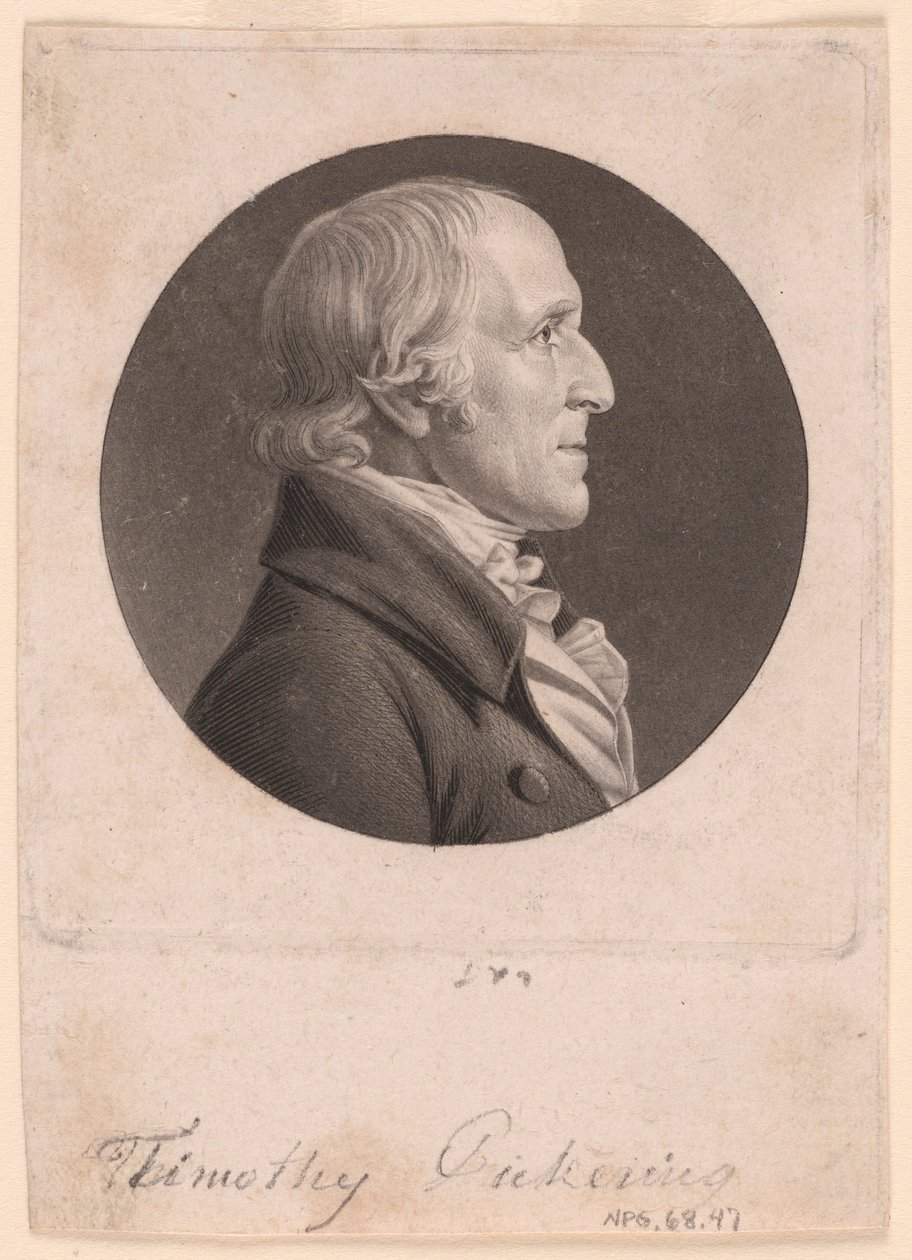 Timothy Pickering de Charles Balthazar Julien Févret de Saint-Mémin