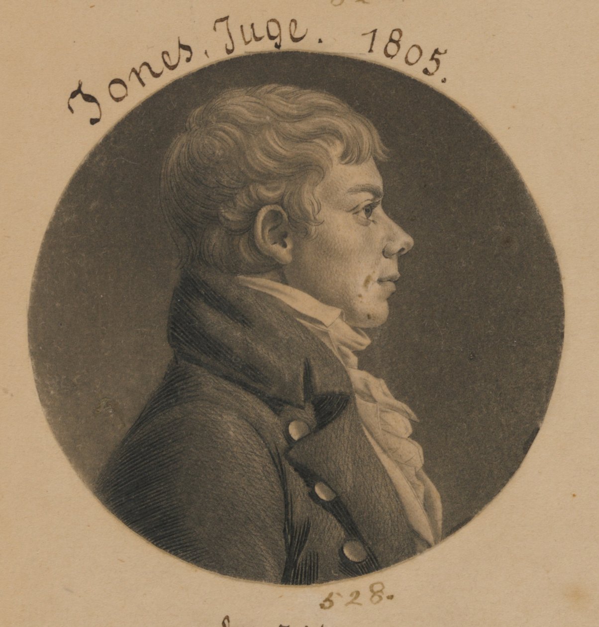 Walter Jones de Charles Balthazar Julien Févret de Saint-Mémin