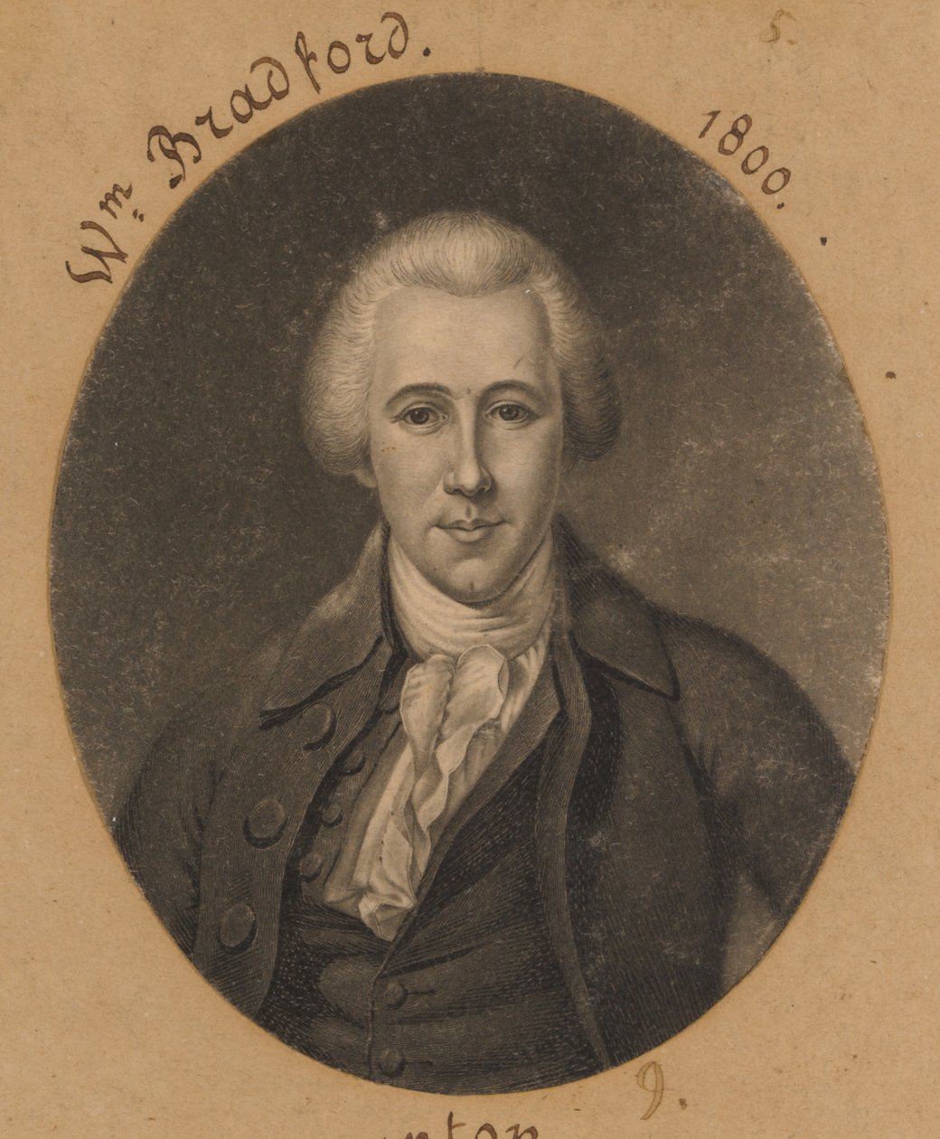 William Bradford, Jr. de Charles Balthazar Julien Févret de Saint-Mémin