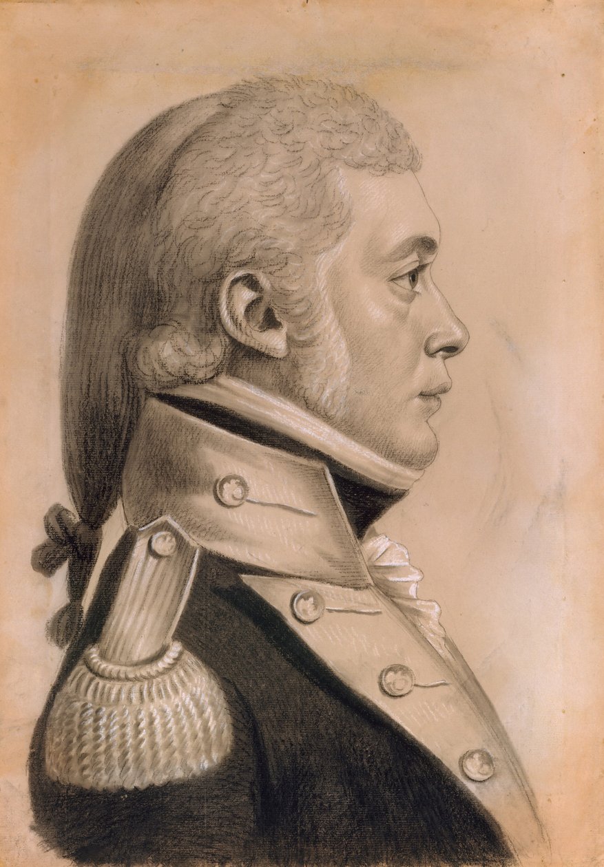 Dyer Sharp Wynkoop, 1800. de Charles Balthazar Julien Févret de Saint Mémin