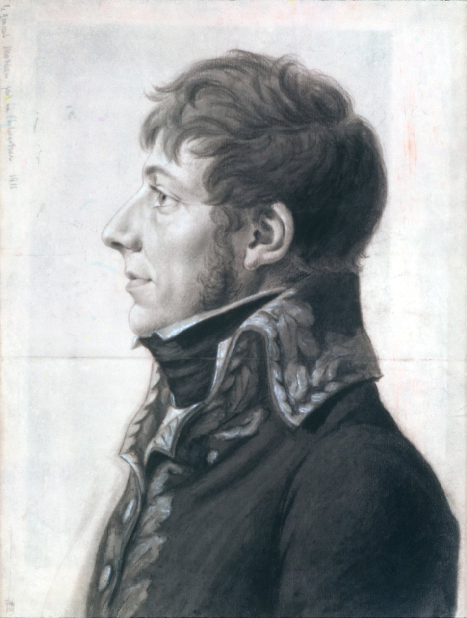 Jean-Victor Moreau, ca. 1806 ou 1811. de Charles Balthazar Julien Févret de Saint Mémin