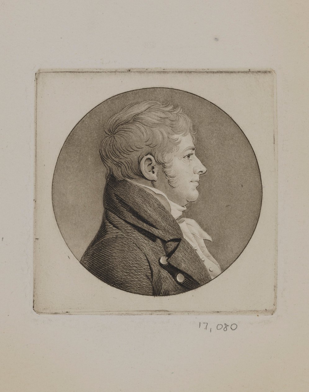 Juiz Joseph Hopper Nicholson de Charles Balthazar Julien Févret de Saint Mémin