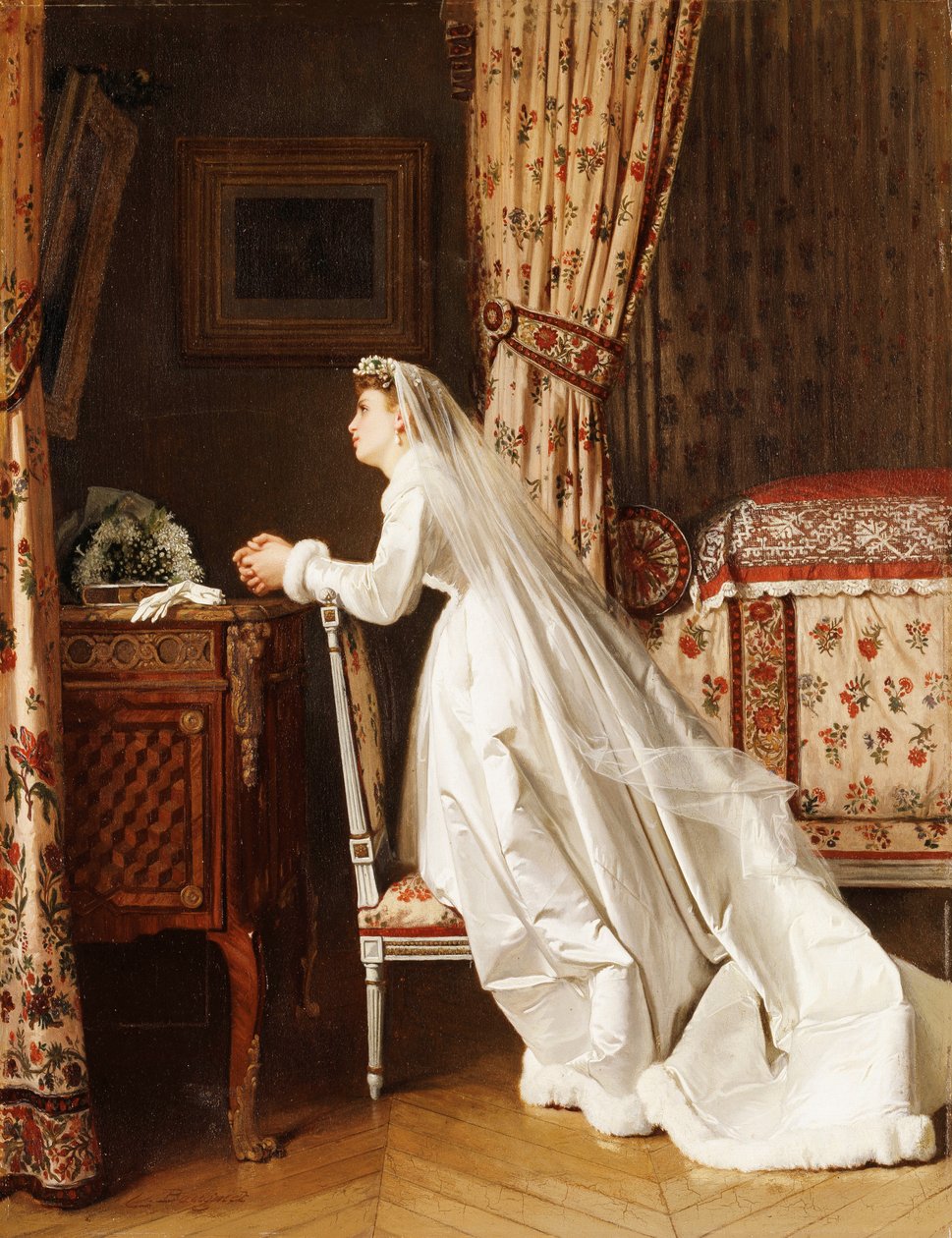 A noiva, de Charles Baugniet