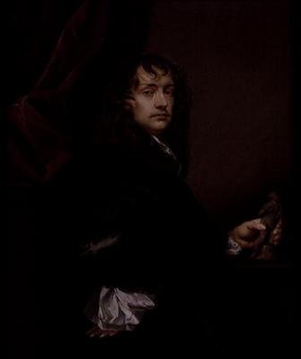 Retrato de Sir Peter Lely (1618-80), de Charles Beale
