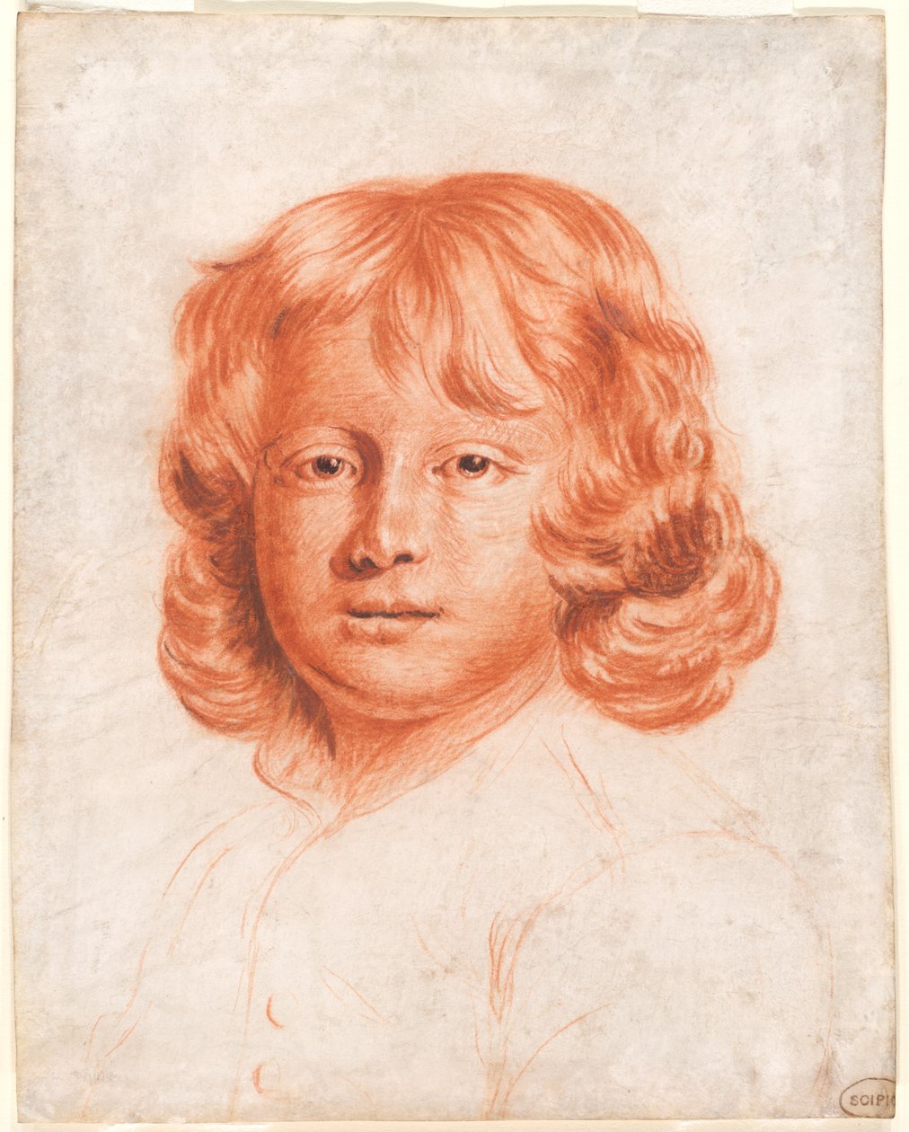 Retrato de um jovem rapaz de Charles Beale