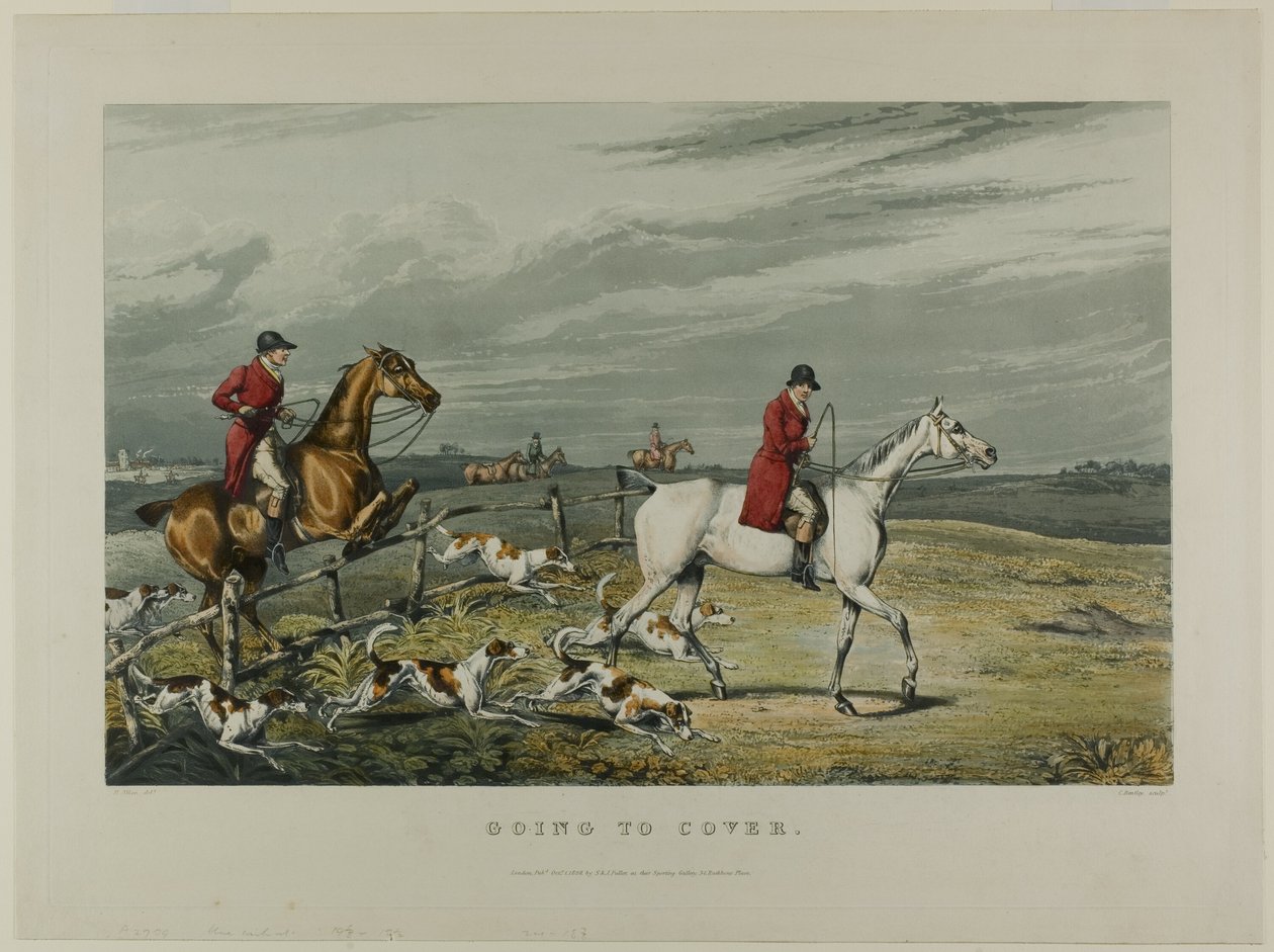 Indo para a Capa, de Fox Hunting de Charles Bentley