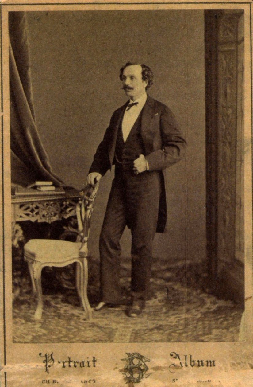 Marius Petipa, bailarino e coreógrafo russo, c1855 de Charles Bergamasco