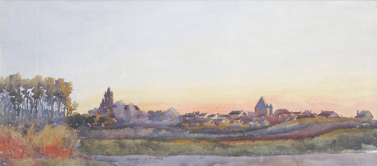 Moret sur Loing de Charles Bernier
