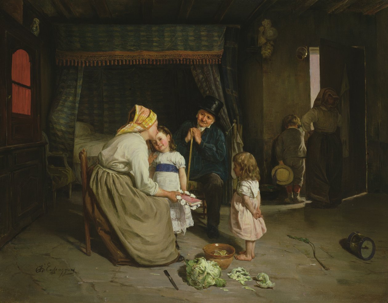 Antes de ir à igreja de Charles Bertrand DEntraygues